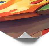 Behalt oder gestalten Sie Ihre eigenen Poster (Ecke)