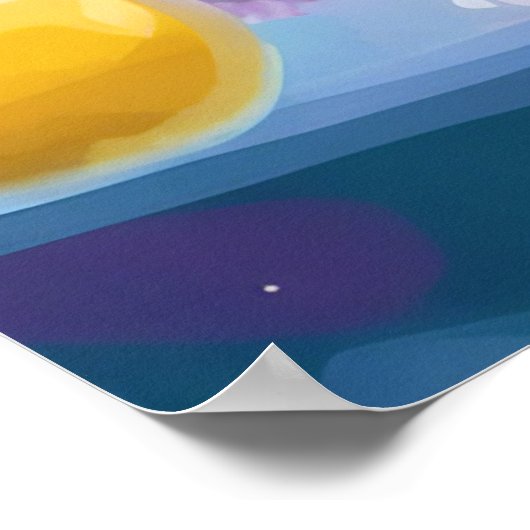 Behalt oder gestalten Sie Ihre eigenen Poster (Ecke)