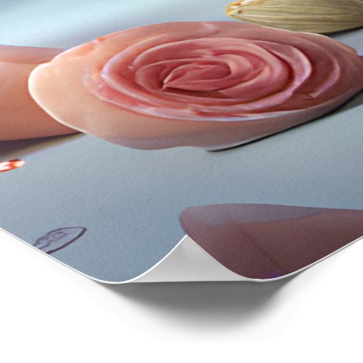 Behalt oder gestalten Sie Ihre eigenen Poster (Ecke)