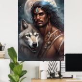 Behalt oder gestalten Sie Ihre eigenen Poster (Heimbüro)