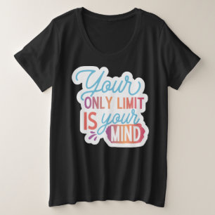 Behalt oder gestalten Sie Ihren eigenen - Plus-Siz Große Größe T-Shirt
