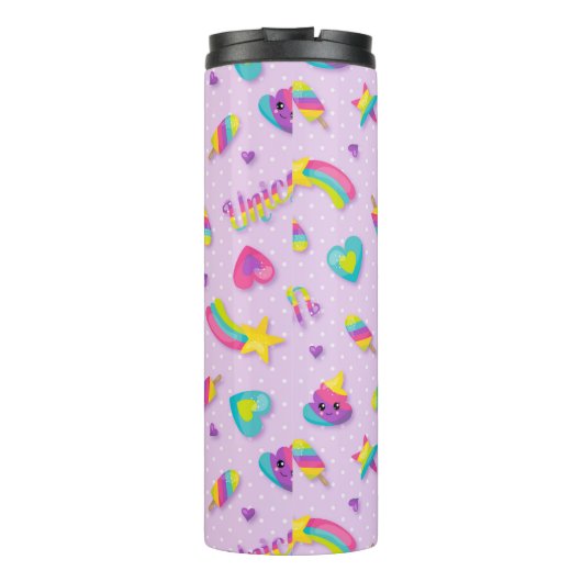 Behalt oder gestalten Sie Ihren eigenen - Thermal Thermosbecher (Rückseite)