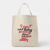 Behalt oder kreiere Dein eigenes - Tote Bag Tragetasche (Rückseite)