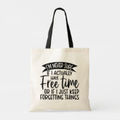 Behalt oder kreiere Dein eigenes - Tote Bag Tragetasche (Rückseite)