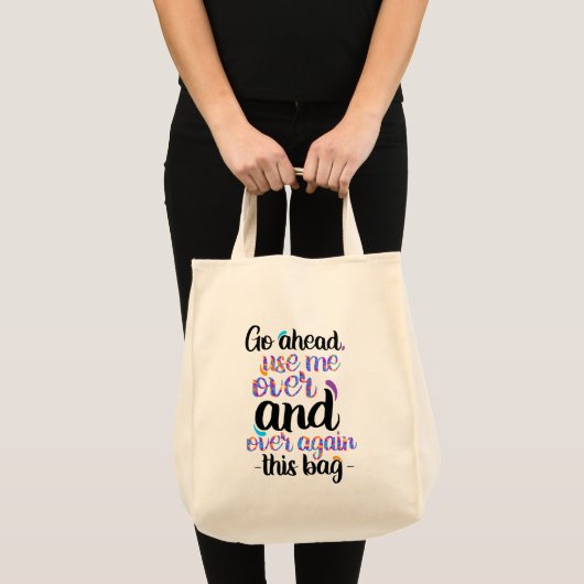 Behalt oder kreiere Dein eigenes - Tote Bag Tragetasche (Vorderseite (Produkt))