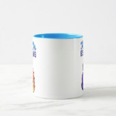 Behalt On glaubvin Unicorn Rainbow Gekackt Tasse (Zentrum)