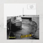 Behalt Out - Blackpool Postkarte (Vorne/Hinten)