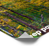 Behalt Paarung des eigenen Waldweges POSTER (Ecke)