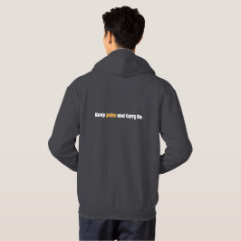Behalt Palm und Carry On - Tropischer Sonnenunterg Hoodie