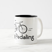 Behalt Pedaling Bikes Zweifarbige Tasse (VorderseiteRechts)