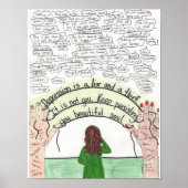 Behalt Persisting (Depression) 11x14 Poster (Vorne)