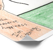 Behalt Persisting (Depression) 18x24 Poster (Ecke)