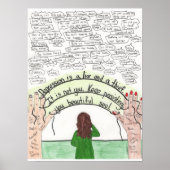 Behalt Persisting (Depression) 18x24 Poster (Vorne)