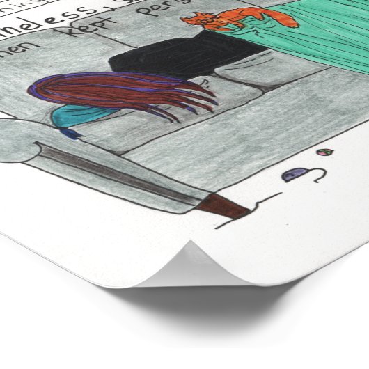 Behalt Persisting (Narcolepsy) Poster (Ecke)