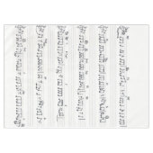 Behalt Promise Handgeschriebenes Blatt Music Table Tischdecke (Vorderseite (Horizontal))
