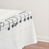 Behalt Promise Handgeschriebenes Blatt Music Table Tischdecke (Beispiel)