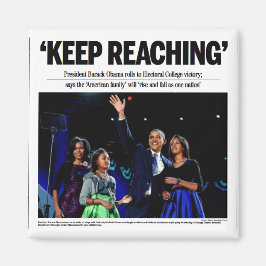 "Behalt Reaching" Obama Magnet