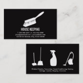 Behalt-/Reinigungsmittel Visitenkarte (Vorne/Hinten)