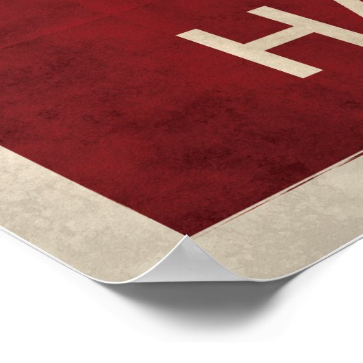 Behalt Rollin' and Stopp Hatin' Poster (Ecke)