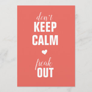 Behalt Ruhe, du bist eine Oma-Schwangerschaft Ankü Ankündigung