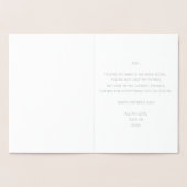 Behalt Ruhe Es ist Vatertag Folienkarte (Innenseite)