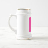 Behalt Ruhe & Fahrt auf (pink) Bierglas (Links)