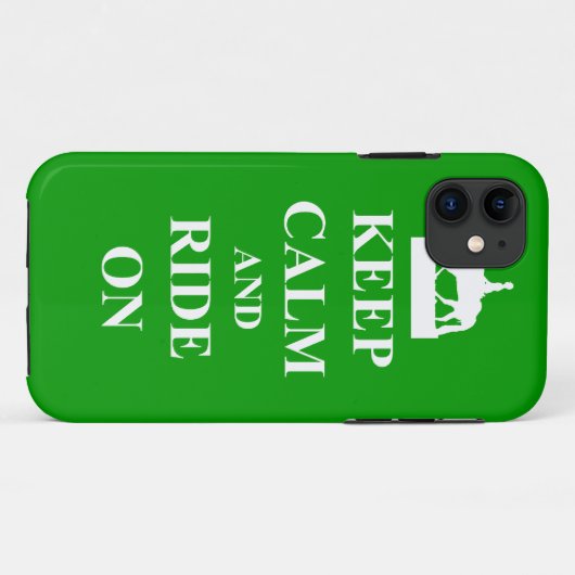 Behalt Ruhe & Fahrt Case-Mate iPhone Hülle (Rückseite (Horizontal))