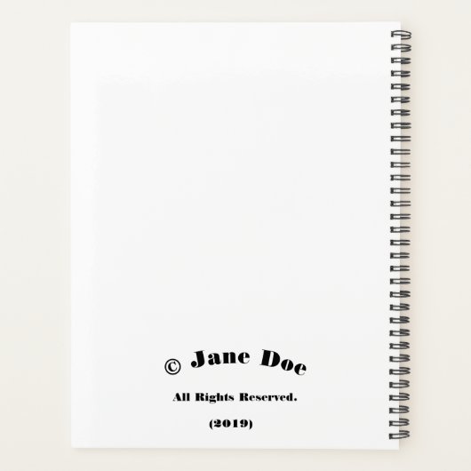 Behalt Ruhe. Fokussiert bleibe. Bestanden Sie die Planer (Rückseite)