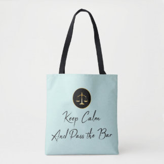 Behalt Ruhe. Gib die Bar. Tasche