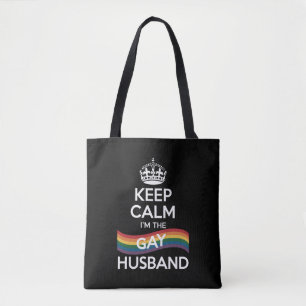 Behalt Ruhe ich bin der Gay Husband Ehefrau Vater Tasche