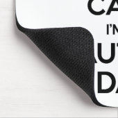 Behalt Ruhe, ich bin ein Autismus-Vater Mousepad (Ecke)