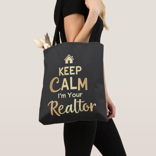 Behalt Ruhe, ich bin Ihr Realtor | Real Anwesen Ag Tasche (Von Nahem)
