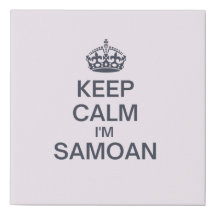 Behalt Ruhe, ich bin Samoaner