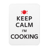 Behalt Ruhe, ich koche Magnet (Vertikal)