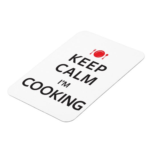 Behalt Ruhe, ich koche Magnet (Linke Seite)