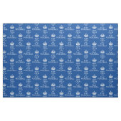 Behalt Ruhe - Pickleball (benutzerdefinierte Größe Stoff (Fat Quarter (45,7 x 55,9 cm))