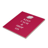 behalt Ruhe & Shop auf Fliese (Seite)