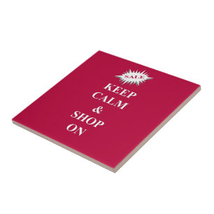 behalt Ruhe & Shop auf Fliese