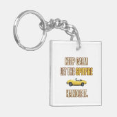 Behalt Ruhe, Triumph Spitfire Schlüsselanhänger (Vorderseite links)