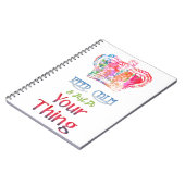 Behalt Ruhe tun, was Sie wollen Notizblock (Linke Seite)