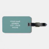 Behalt Ruhe und Abseilung auf Gepäckanhänger mit Z (Rückseite horizontal)