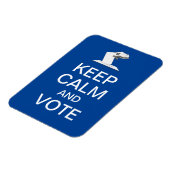 Behalt Ruhe und Abstimmung 2026 Magnet (Linke Seite)