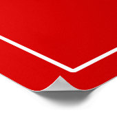 Behalt Ruhe und Aufbrechen ~ britischer Spaß Poster (Ecke)