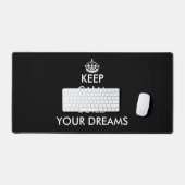 Behalt Ruhe und baue Deine Wunschschreibmatte Schreibtischunterlage (Tastatur & Maus)