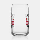 Behalt Ruhe und bete Gottes Plan ist unbegrenzt Zi Dosenglas (Links)