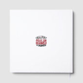 Behalt Ruhe und bete Gottes Plan ist unbegrenzt Zi Gästebuch (Rückseite)