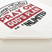 Behalt Ruhe und bete Gottes Plan ist unbegrenzt Zi Sherpadecke (3/4)