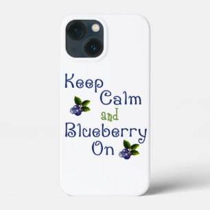 Behalt Ruhe und Blueberry auf Case-Mate-iPhone Case-Mate iPhone Hülle