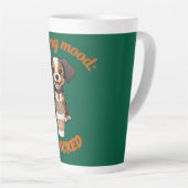 Behalt Ruhe und Drink Kaffee - Dog Lover Digitale  Milchtasse (Rechte Ecke)