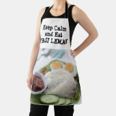 Behalt Ruhe und Eat Nasi Lemak Schürze (InSitu)
